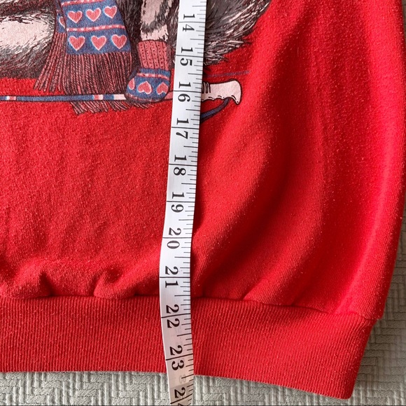 Vtg 80s Snow Fox Ski Aspen Sweatshirt M USA Made - Picture 8 of 11
